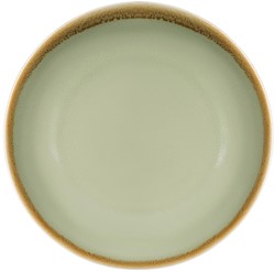 Bord Olympia Kiln coupe 23cm 6 stuks mosgroen 6 Stuk