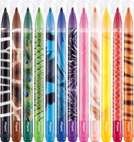 Viltstift Maped ColorPeps Animals set 12 kleuren 12 Stuk-2