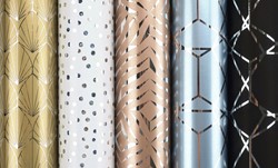 Inpakpapier Fancy vintage 150x70cm assorti 1 Rol