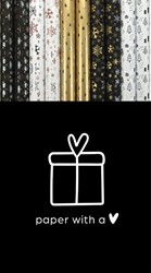 Inpakpapier Luxury Christmas 150x70cm assorti 1 Rol