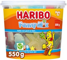 Snoep Haribo Funny Mix 550gr 550 Gram