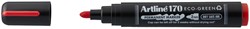 Permanent marker Artline 170 Eco rond M rood 1 Stuk