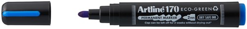 Permanent marker Artline 170 Eco rond M blauw 1 Stuk
