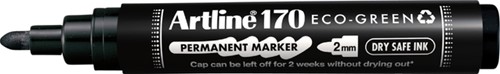 Permanent marker Artline170 Eco rond M zwart 1 Stuk