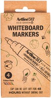 Whiteboardmarker Artline 517 Eco rond M ass 4st 4 Stuk-2