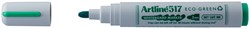 Whiteboardmarker Artline 517 Eco rond medium groen 1 Stuk