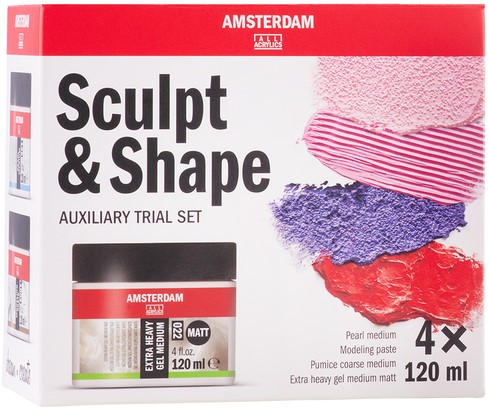 Mediumset Amsterdam Mini Sculpt and Shape 4st 4 Stuk