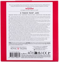 Vingerverf Bruynzeel Kids set 4 kleuren 4 Stuk-3