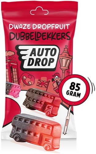Autodrop dubbeldekkers zak 85 gram