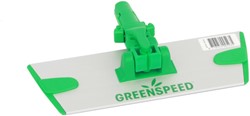 Vlakmopplaat Greenspeed Qline Velcro 23cm groen 1 Stuk