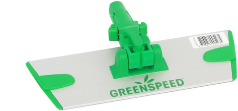 Vlakmopplaat Greenspeed Qline Velcro 23cm groen 1 Stuk