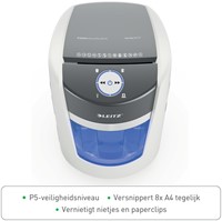 Papiervernietiger Leitz IQ OptiMax 350 Smal Office 1 Stuk-2