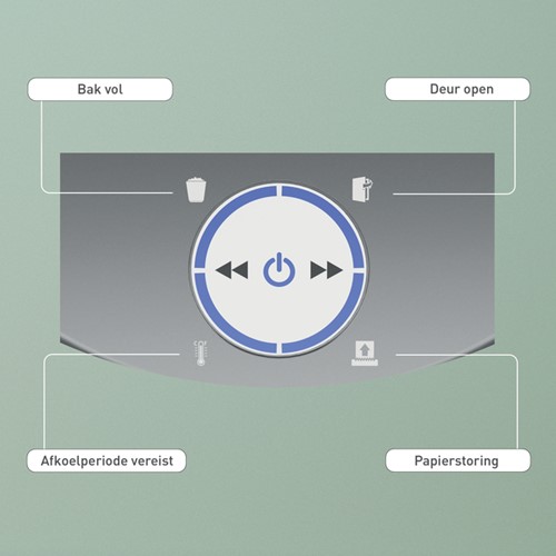 Papiervernietiger Leitz IQ OptiMax 350 Smal Office 1 Stuk-7