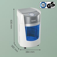 Papiervernietiger Leitz IQ OptiMax 350 Smal Office 1 Stuk-2