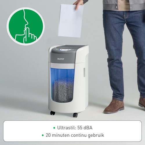 Papiervernietiger Leitz IQ OptiMax 225 Home Office 1 Stuk-7