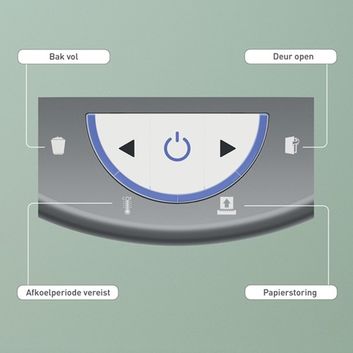 Papiervernietiger Leitz IQ OptiMax 225 Home Office 1 Stuk-3