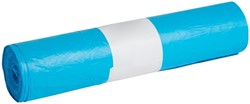 Afvalzak Propsac HDPE T23 58x100cm 70L blauw 25 Zak