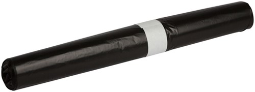 Afvalzak Propsac HDPE T23 58x100cm 70L zwart 25 Zak