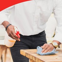 Poetsdoek WypAll L20 GeneralClean 420x330mm blauw 280 Vel-2