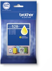 Inktcartridge Brother LC-528Y geel 1 Stuk