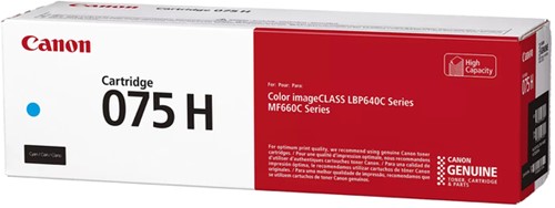Tonercartridge Canon 075HC blauw 1 Stuk-2