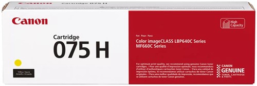 Tonercartridge Canon 075HY geel 1 Stuk