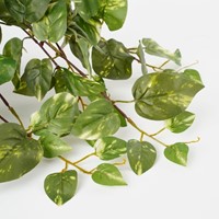 Kunstplant Mica Scindapsus hangend groen Ø25 45cm-3