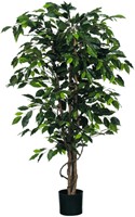 Kunstplant Mica Ficus groen in pot 1 Stuk