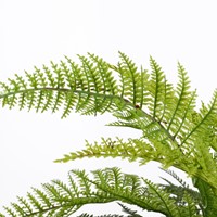 Kunstplant Mica Varen groen in pot Stan grijs 1 Stuk-2