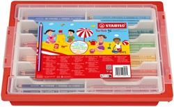 Kleurpotlood STABILO 203 Trio dik 96st assorti 96 Stuk