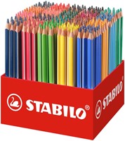 Kleurpotlood STABILO 203 Trio dik 300st assorti 300 Stuk-5