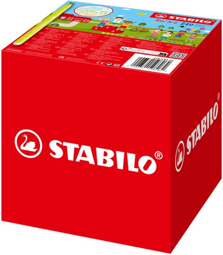 Viltstift STABILO Trio A-Z 378 240st assorti 240 Stuk-2