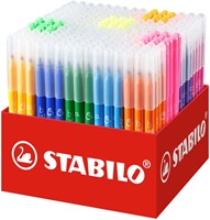 Viltstift STABILO Trio A-Z 378 240st assorti 240 Stuk-3
