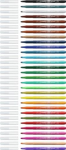 Viltstift STABILO power 280 medium assorti classpack à 240 stuks-7