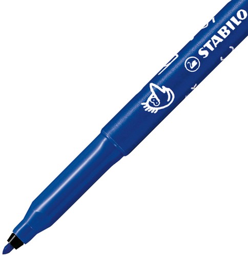 Viltstift STABILO Trio A-Z 378 fijn assorti classpack à 144 stuks-3