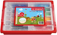 Viltstift STABILO Trio Jumbo 380 144st assorti 144 Stuk