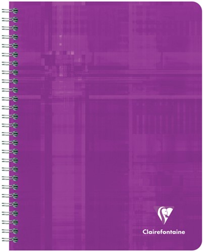 Schrift Clairefontaine 170x220 mm séyès 90 pagina's 90 gram assorti-2