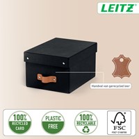 Opbergdoos Leitz Puro met deksel 7 liter set van 2 zwart-3