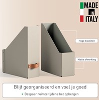 Tijdschriftencassette Leitz Puro set van 2 beige-2