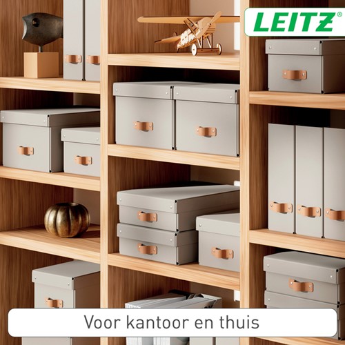 Tijdschriftencassette Leitz Puro set van 2 beige-3