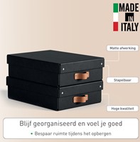 Opbergdoos Leitz Puro met deksel 8 liter set van 2 zwart-2