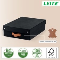 Opbergdoos Leitz Puro met deksel 8 liter set van 2 zwart-3
