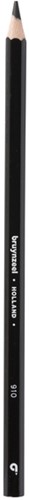 Kleurpotlood Bruynzeel Super 910 zwart