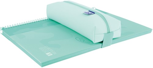 Pennenetui Oxford Live en Go pastel blauw 1 Stuk-2
