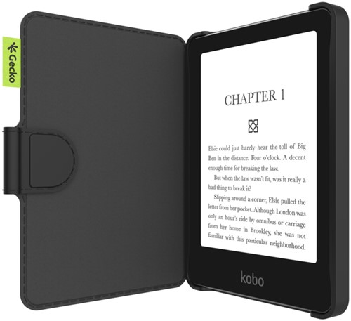 Beschermhoes Gecko Kobo Clara zwart 1 Stuk-3