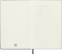Agenda 2027 Moleskine 18M Planner Weekly 7dagen/1pagina large hc black-2