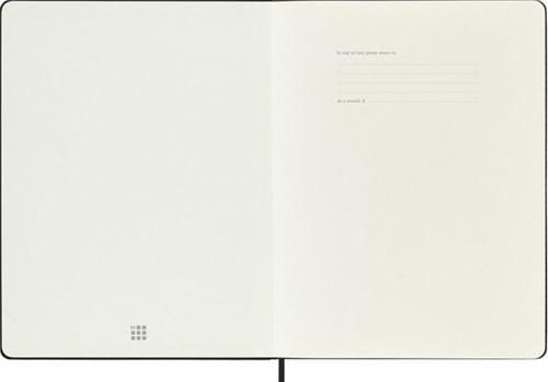 Agenda 2027 Moleskine 18M Planner Weekly 7dagen/1pagina xl hc black-2
