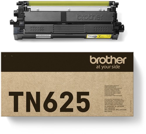 Toner Brother TN-625Y geel 1 Stuk