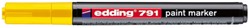 Paintmarker edding 791 alcoholbasis 1-2mm geel 1 Stuk