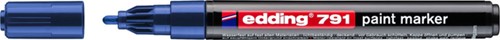 Paintmarker edding 791 alcoholbasis 1-2mm blauw 1 Stuk